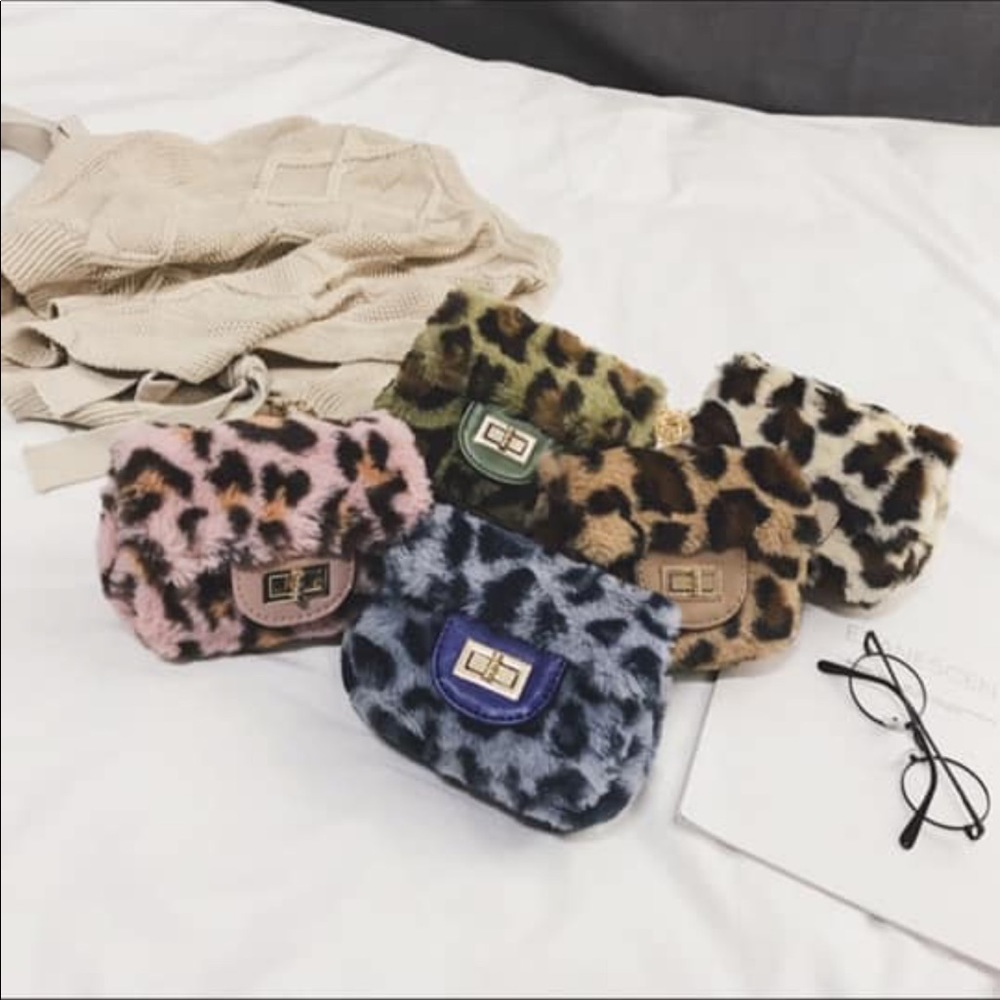 Cheetah Print Purse